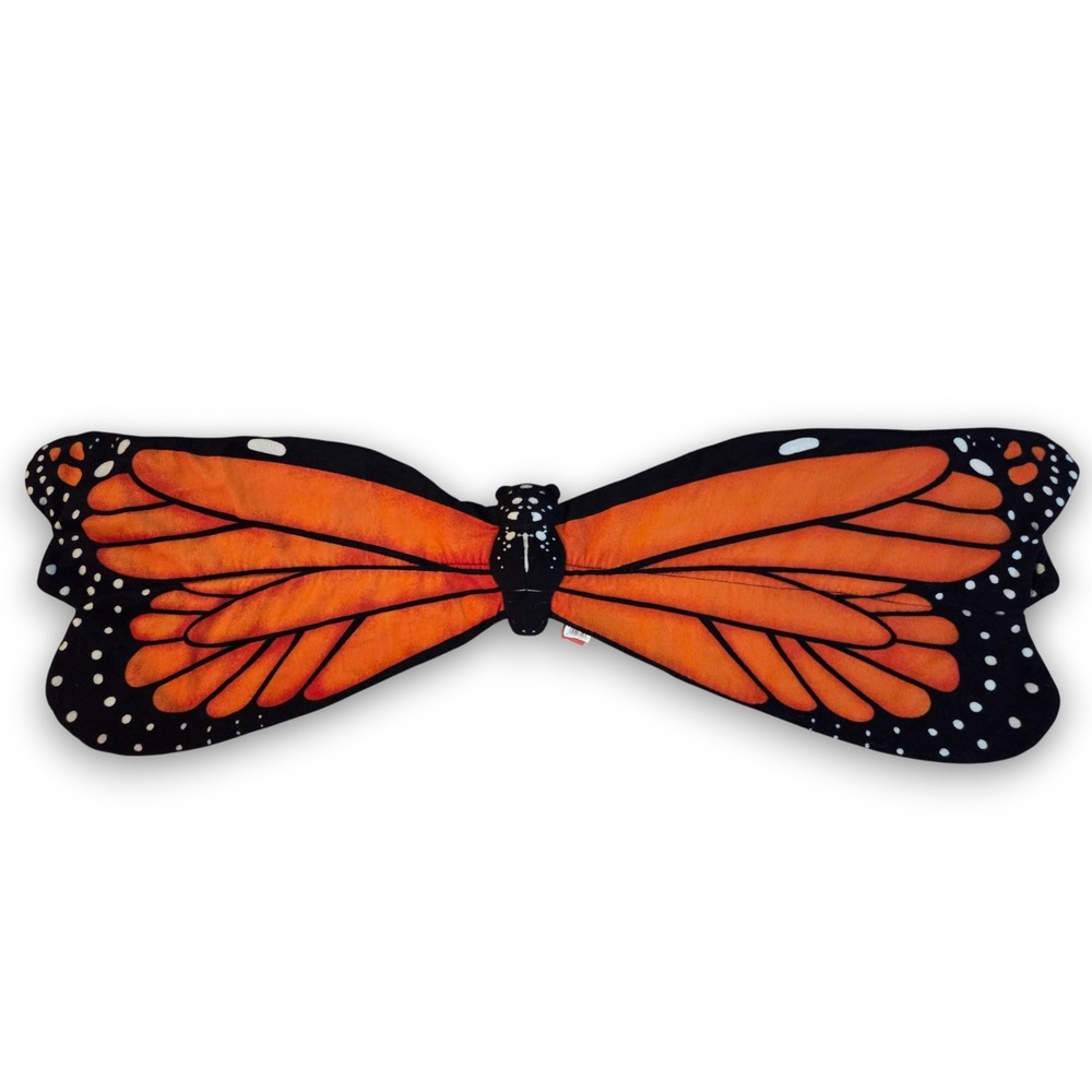 Adventure Planet Plush Monarch Butterfly Wings Costume 48''